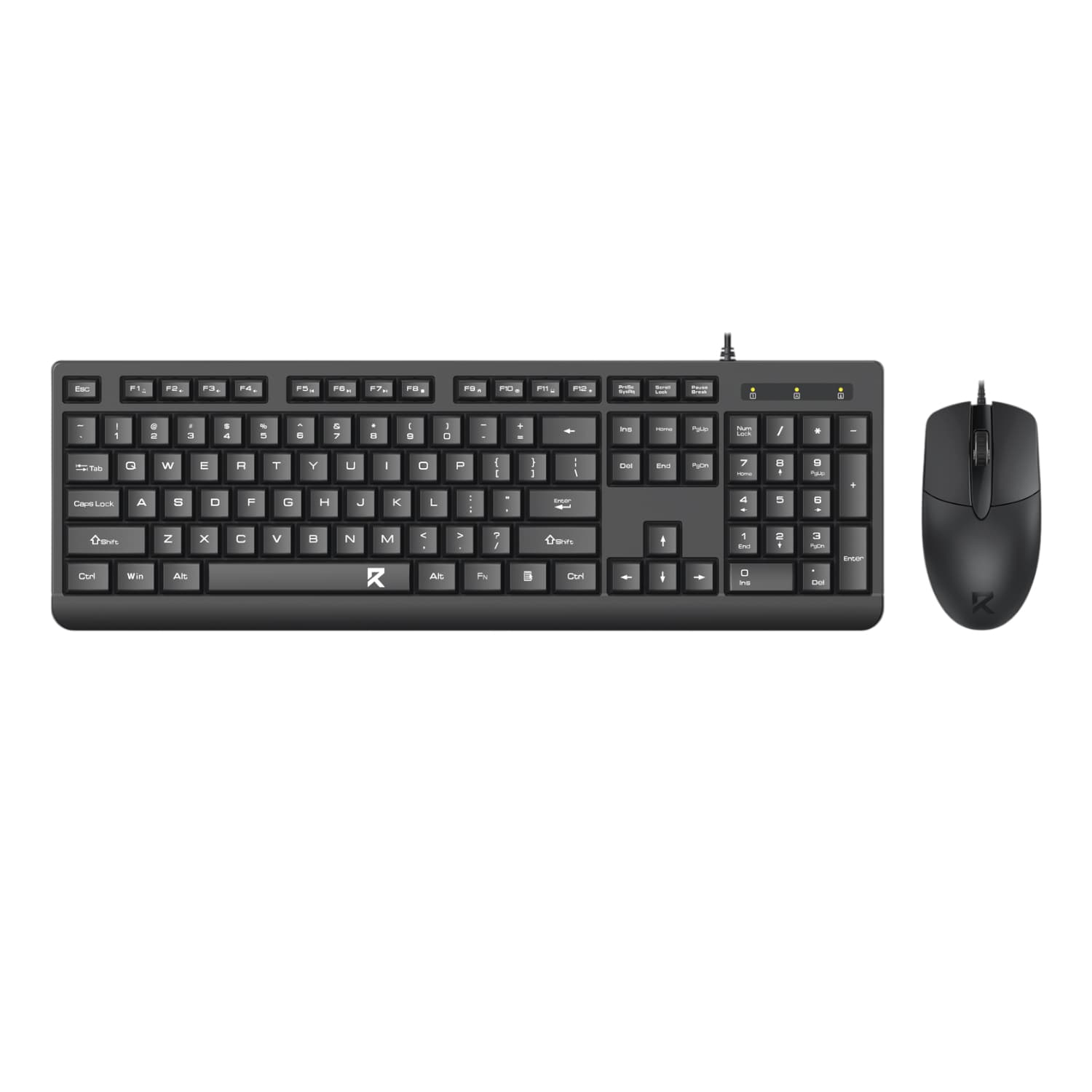 Redragon BS-7543 Wired Keyboard and Mouse Combo - Black — image 1