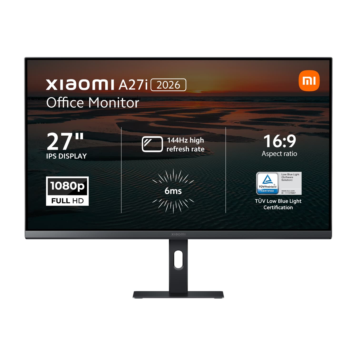 Xiaomi A27i 2026 27″ 144Hz Full HD 1080P IPS Office Monitor — image 1