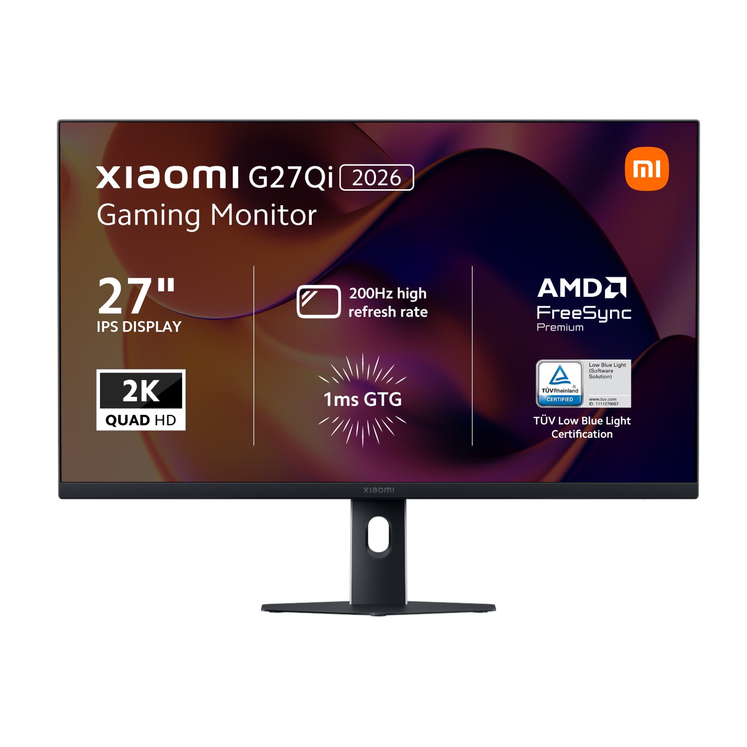 Xiaomi G27Qi 2026 27″ 2K QHD 200Hz Fast IPS Gaming Monitor — image 1