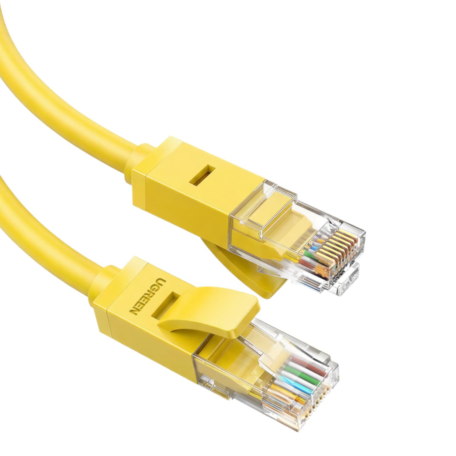 UGREEN RJ45 CAT6 2m LAN Network Cable – (1Gbps, 250MHz) – Yellow — image 1