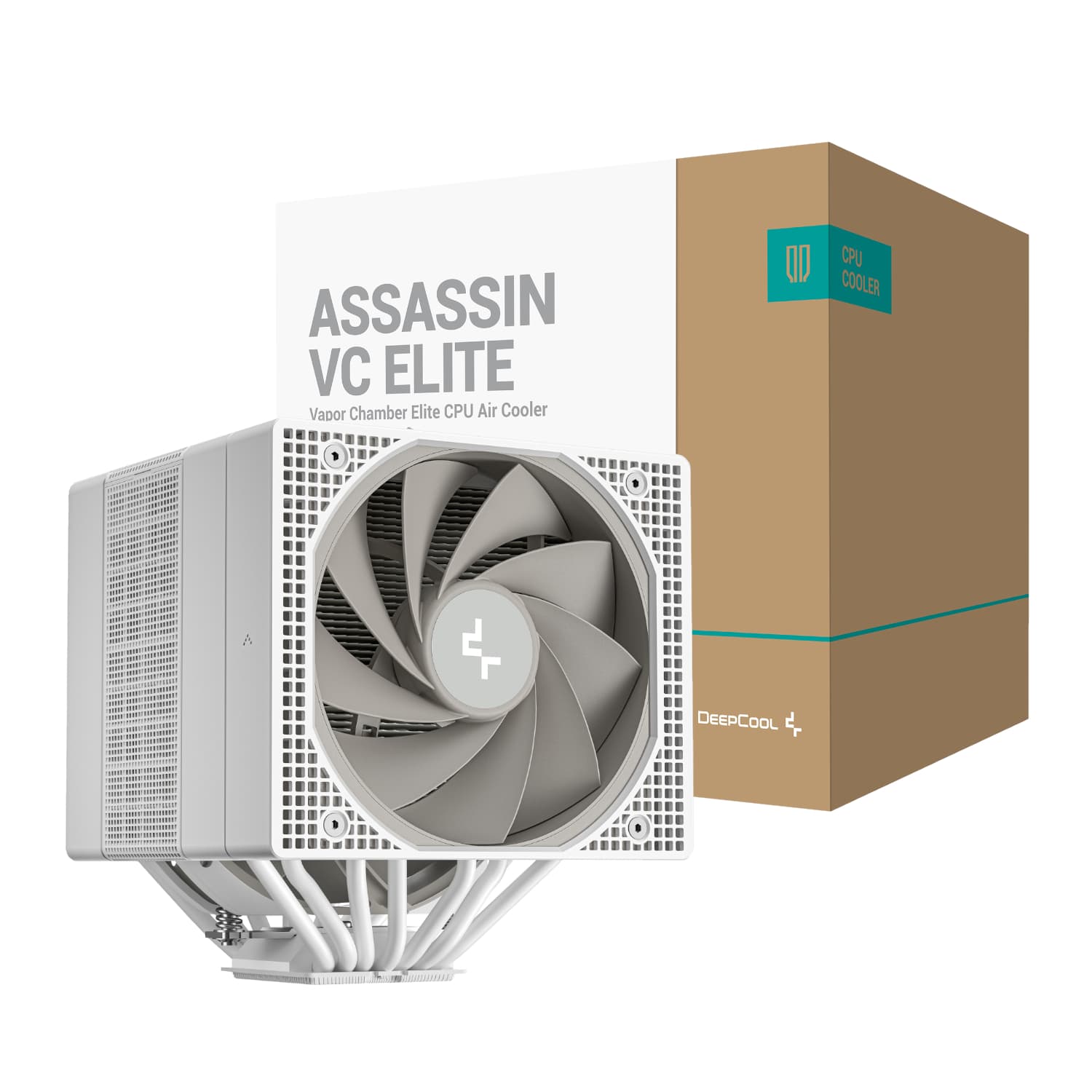 DeepCool ASSASSIN VC ELITE CPU Air Cooler - White — image 1