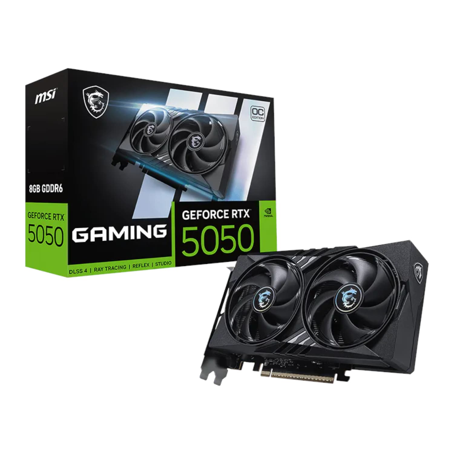 MSI GeForce RTX 5050 8G GAMING OC Graphics Card — image 1
