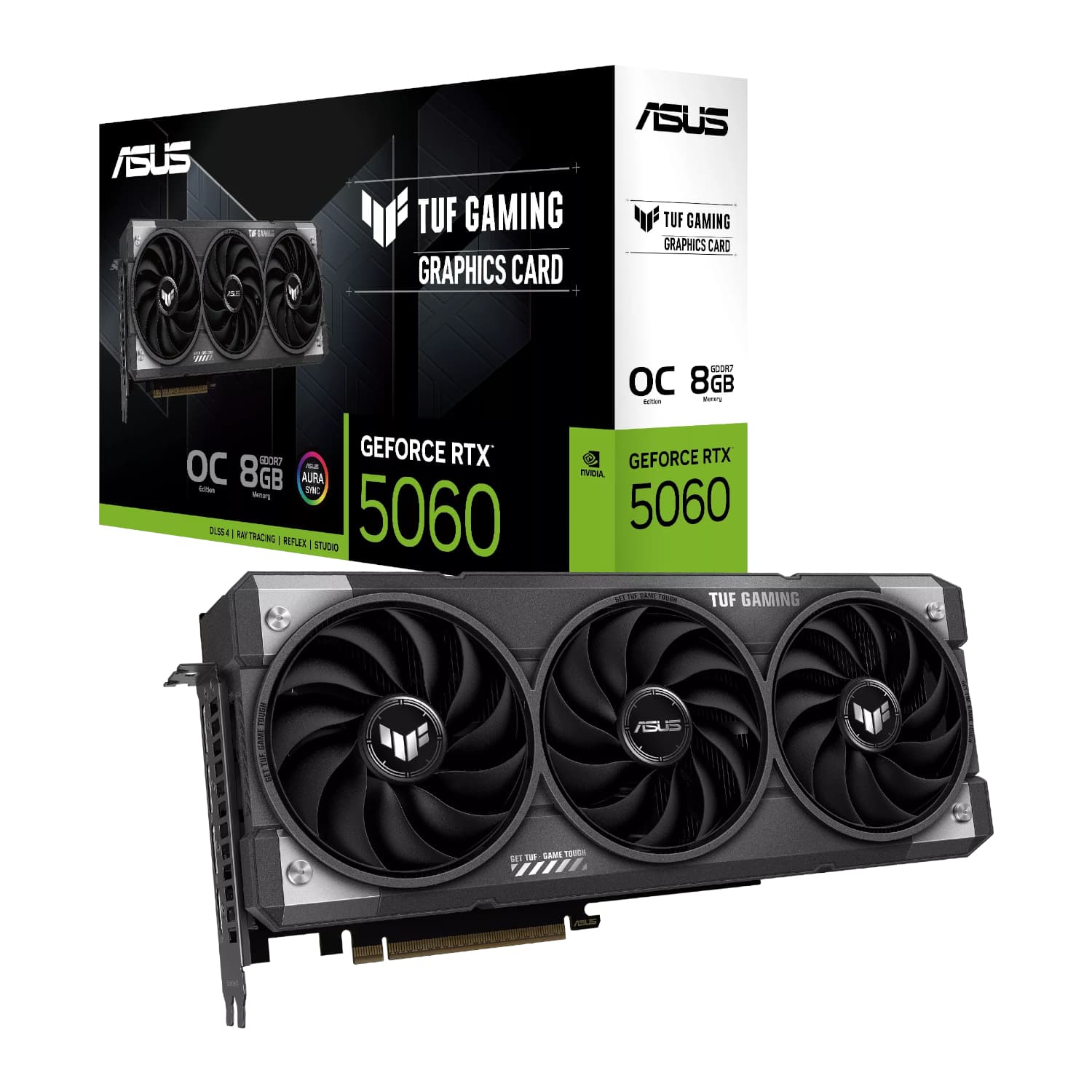 ASUS TUF Gaming GeForce RTX 5060 8GB GDDR7 OC Edition Graphics Card — image 1