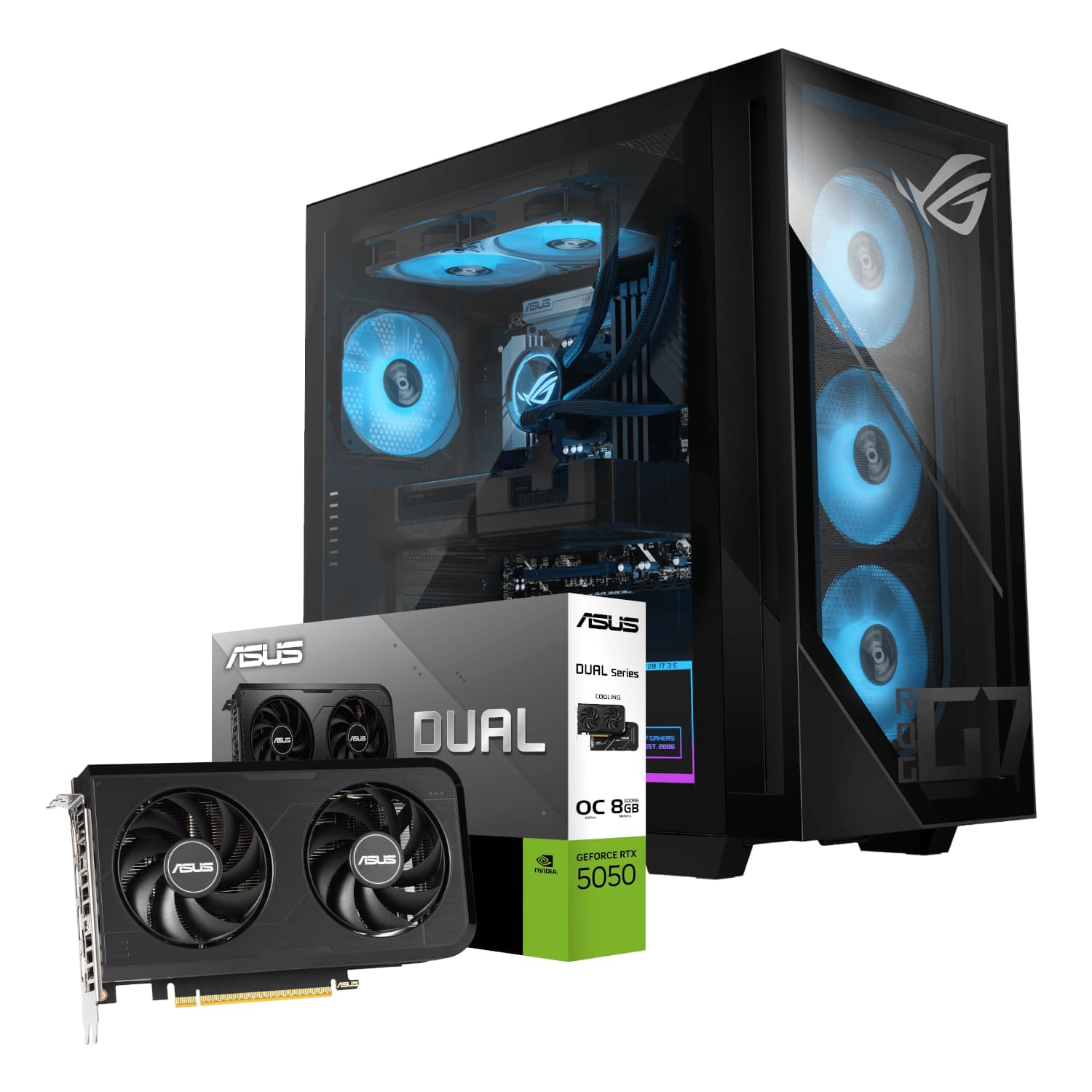 Asus ROG G700 Intel® Core™ Ultra 5 Windows 11 Home PC (RTX 5050 Dual | 16GB DDR5 | 1TB NVMe) — image 1
