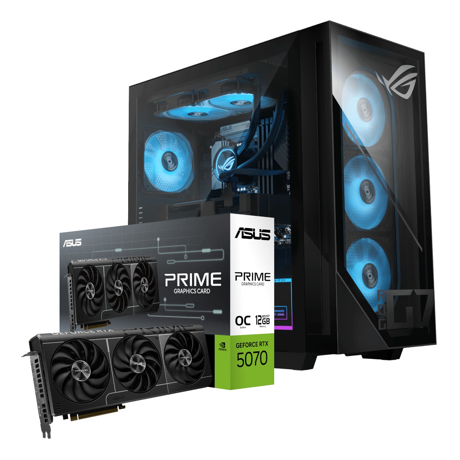 Asus ROG G700 Intel® Core™ Ultra 5 Windows 11 Home PC (RTX 5070 PRIME | 16GB DDR5 | 1TB NVMe) — image 1