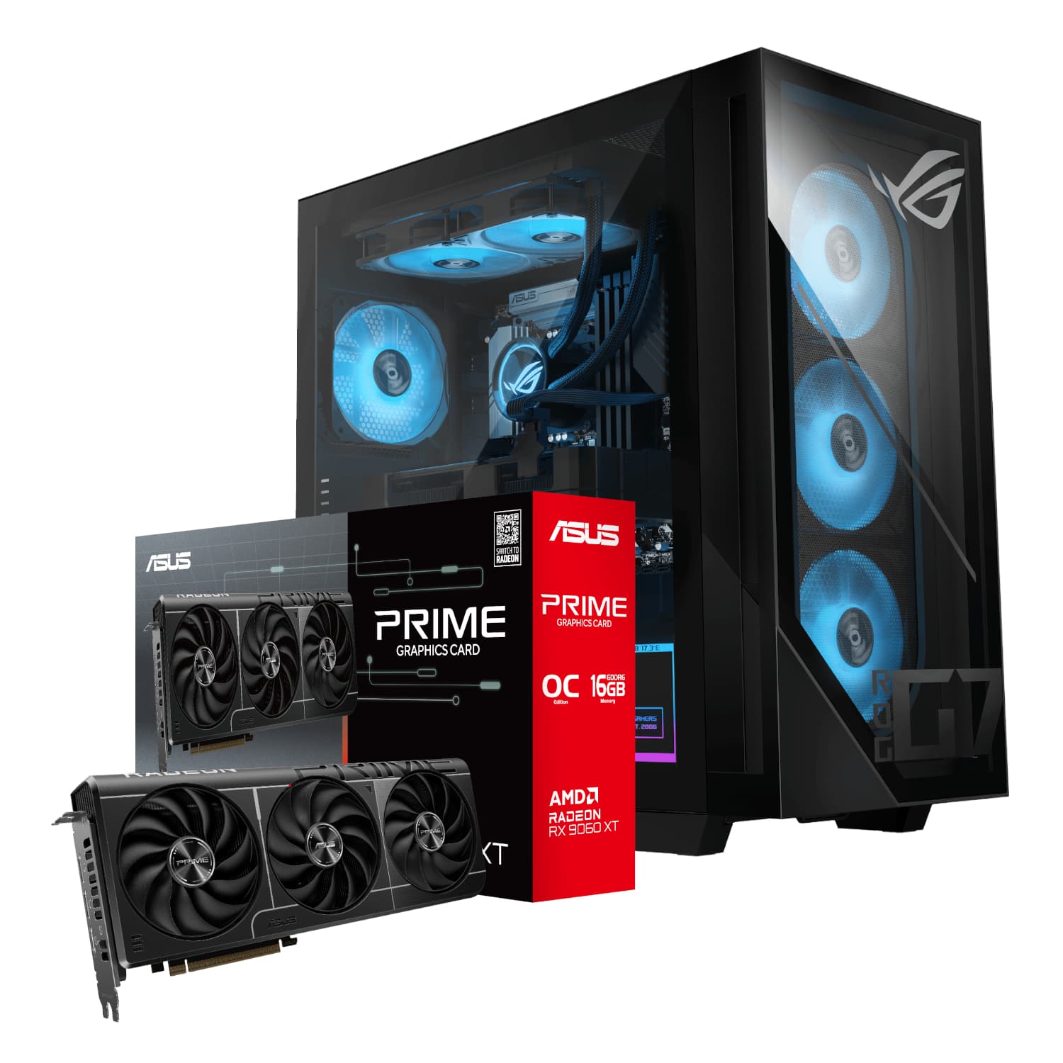 Asus ROG G700 Intel® Core™ Ultra 5 Windows 11 Home PC (RX 9060 XT PRIME | 16GB DDR5 | 1TB NVMe) — image 1