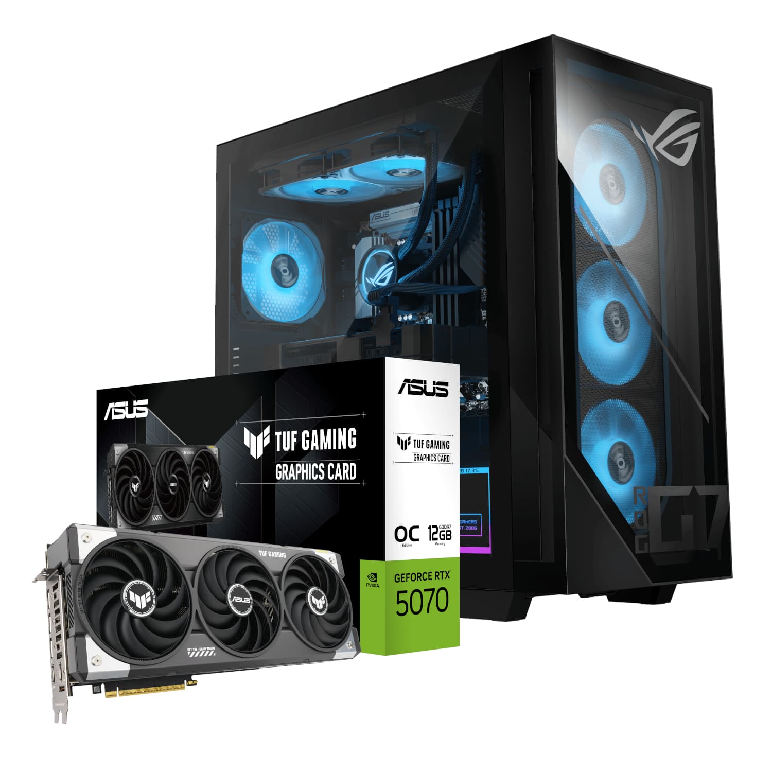 Asus ROG G700 Intel® Core™ Ultra 5 Windows 11 Home PC (RTX 5070 TUF | 16GB DDR5 | 1TB NVMe) — image 1