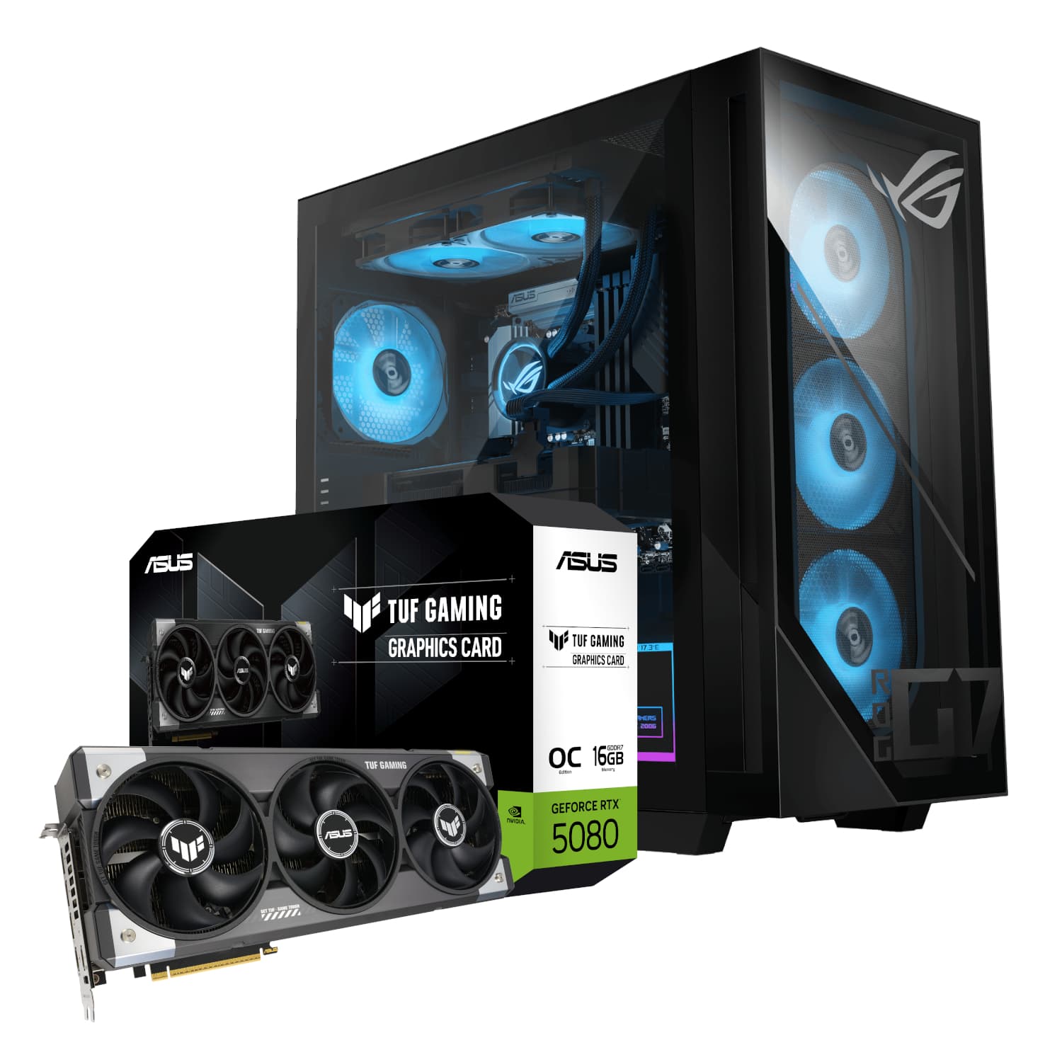 Asus ROG G700 Intel® Core™ Ultra 5 Windows 11 Home PC (RTX 5080 TUF | 16GB DDR5 | 1TB NVMe) — image 1