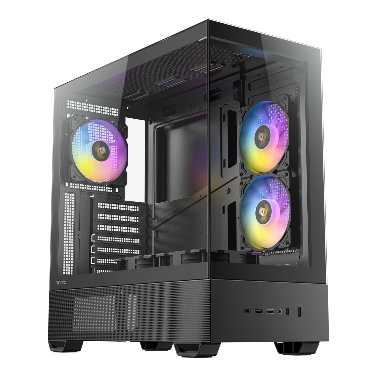Antec CX705 ARGB ATX Mid-Tower Gaming Chassis - Black — image 1