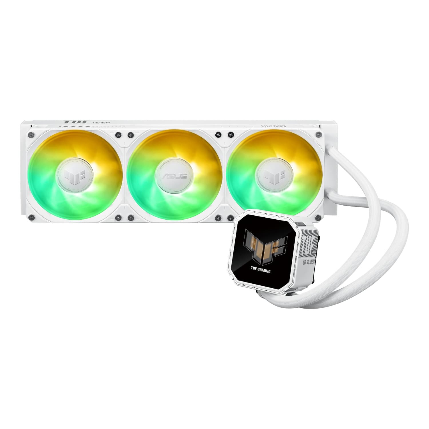 ASUS TUF Gaming LC III 360 ARGB CPU Liquid Cooler - White — image 1