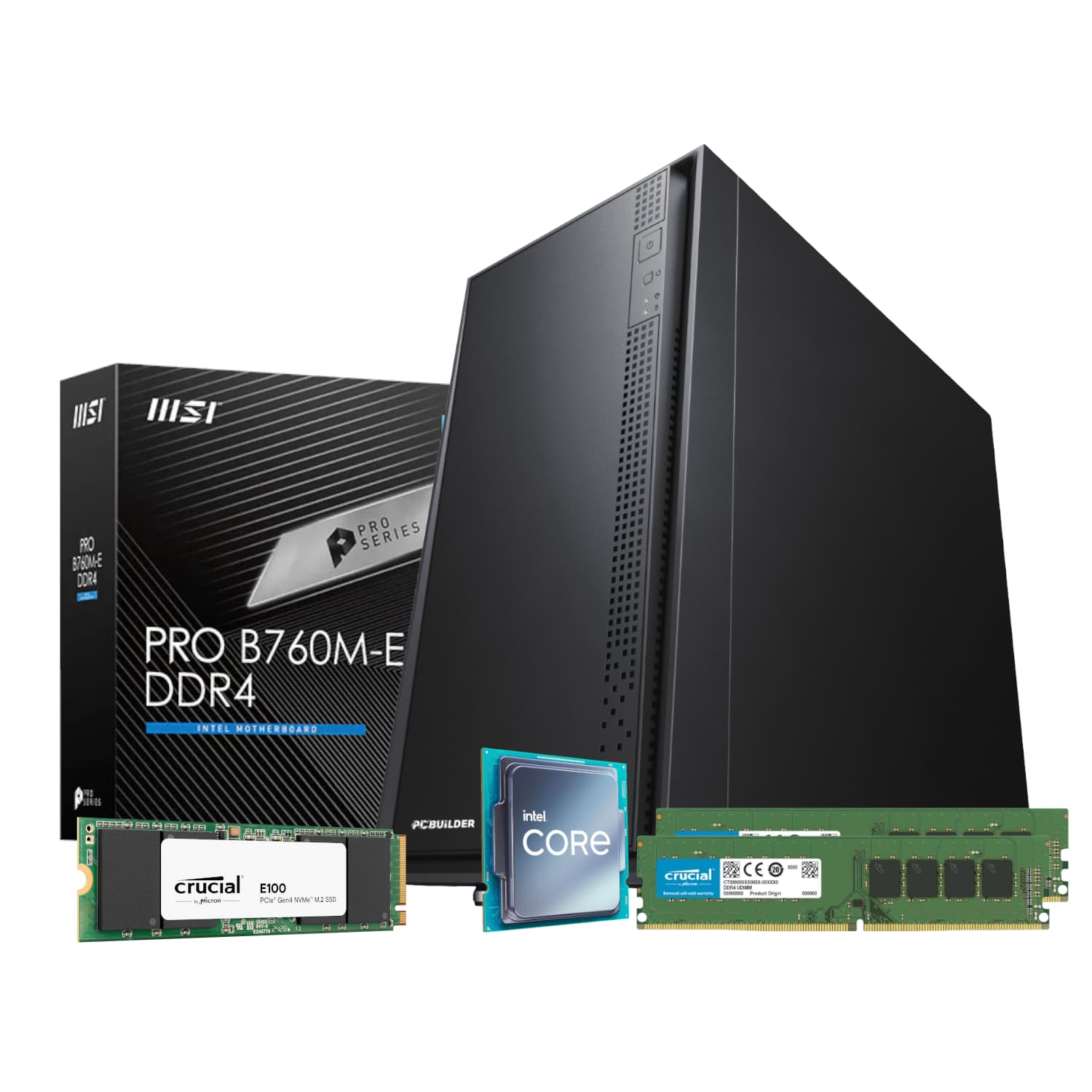 PCBuilder Intel i7-14700 HOME Master Windows 11 Desktop PC — image 1