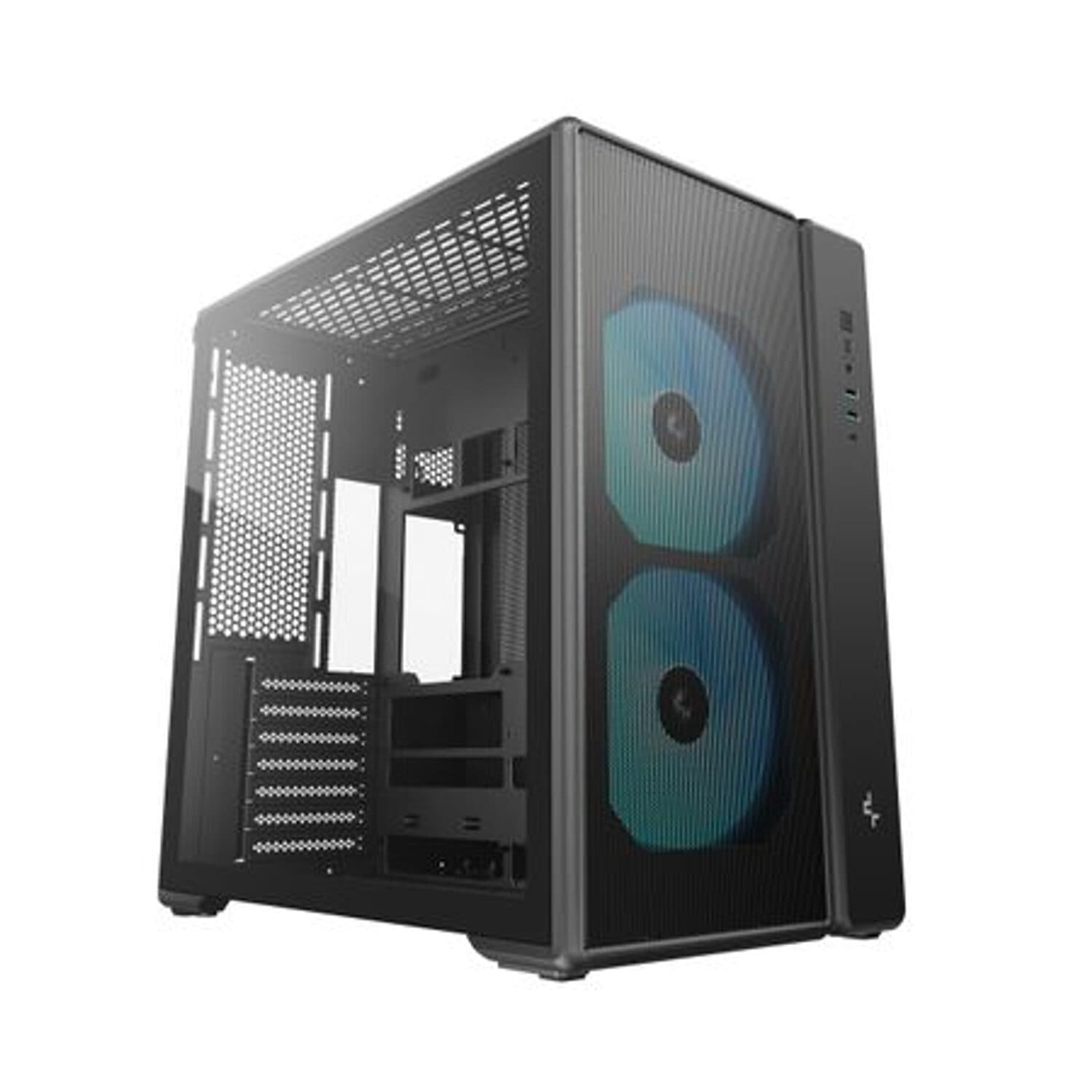 DeepCool CG590 Mesh 2F ATX ARGB Gaming Chassis - Black — image 1