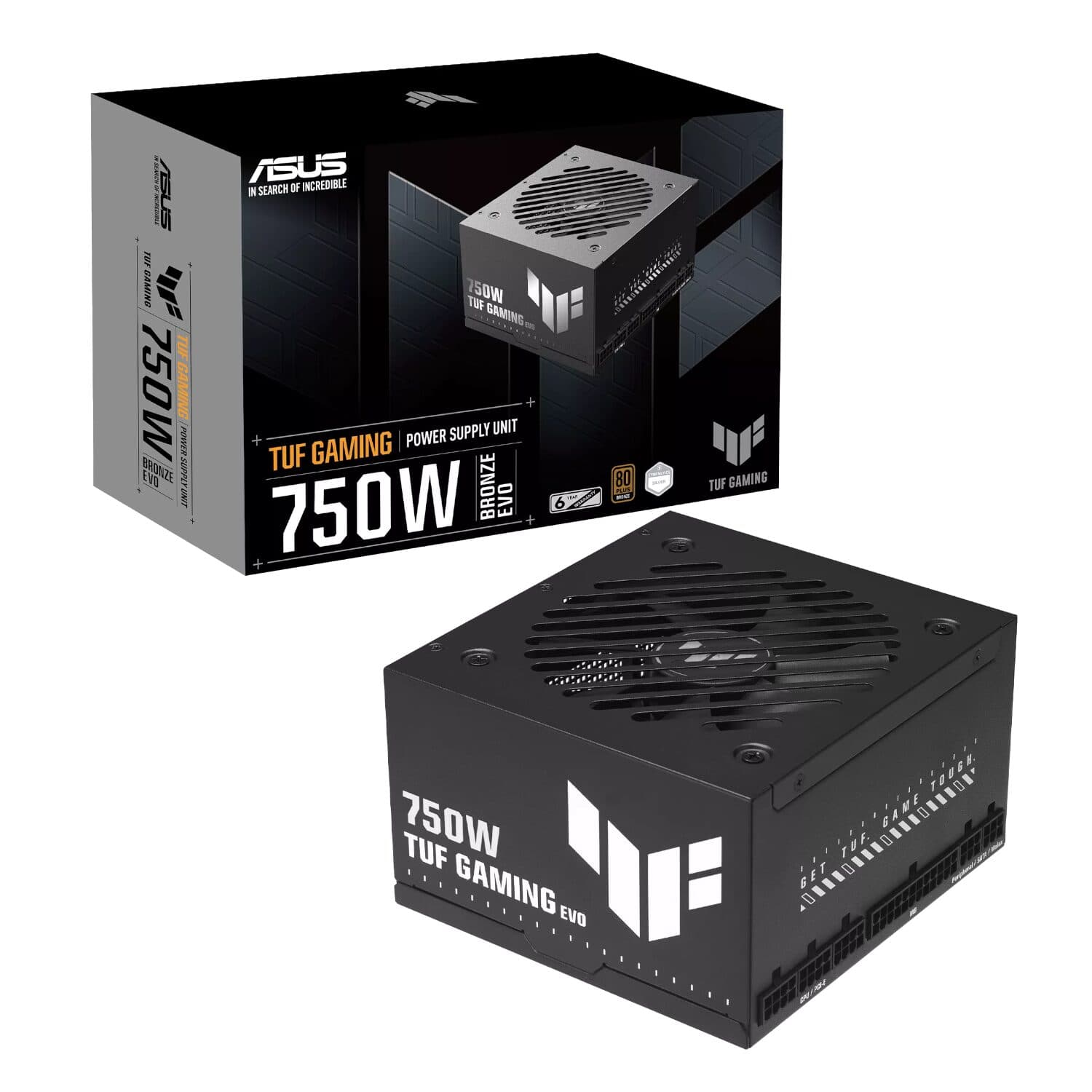 ASUS TUF Gaming 750W 80PLUS Bronze EVO Modular Power Supply — image 1