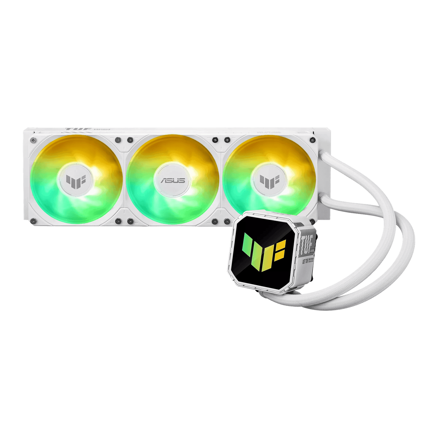 ASUS TUF Gaming LC III 360 ARGB White Edition Liquid CPU Cooler — image 1